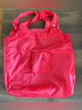 Lego Reusable Red Brick Shopping Bag